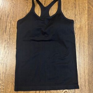 Black Sleeveless Tank Top